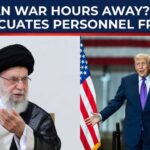 Iran War Countdown Begins US Pulls Staff From Another