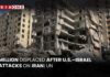 Over 4.1 Million Displaced After U.S.–Israel Attacks on Iran