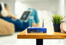 Wi-Fi Shake-Up: FCC Blocks Foreign Routers! Router with antennas on a wooden table