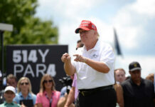 Fighter Jets ROAR: Airspace Breach Near Trump man in red cap