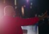 SBC Power Move Targets Women Pastors Bible and microphone on a church pulpit