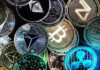 Foreign Money Squeezed — Reform UK In Crosshairs Various cryptocurrency coins with different symbols displayed