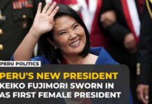 Corruption Graveyard Crowns New Strongwoman Keiko Fujimori sworn in as Peru president after narrow election win