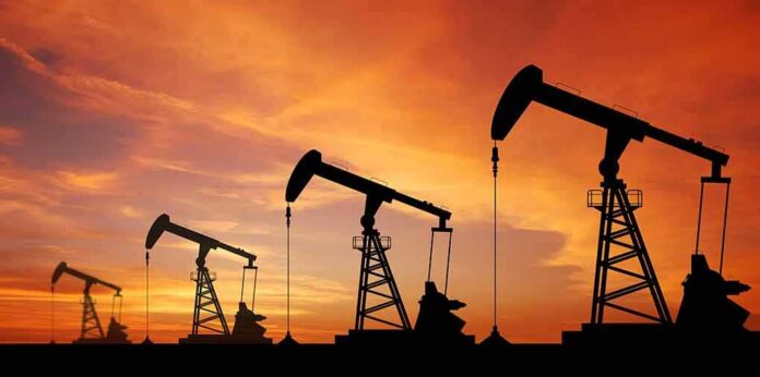 shutterstock_115189144-2 oil pumpjacks silhouetted at sunset