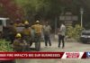 Highway 1 SHUT — Tourists Flee Big Sur Big Sur businesses close as Timber Fire forces evacuations and shuts down Highway 1