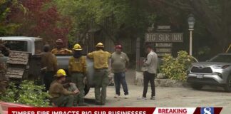 Big Sur businesses close as Timber Fire forces evacuations and shuts down Highway 1