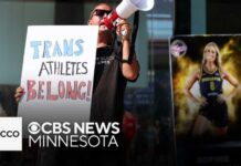 Fever-Lynx game draws protests after Sophie Cunningham’s comments on trans athletes