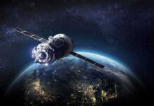 Space War Warning, FY29 Clock Ticks Satellite orbiting Earth over night side