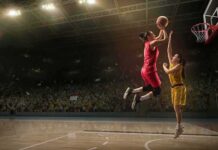 WNBA Definition Gap Sparks Draft Gambit Two basketball players contest a layup under the hoop