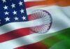 Unfair Demands? India Slams the West United States and India flags overlapped