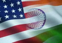 Unfair Demands? India Slams the West United States and India flags overlapped