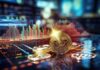 Trusted FBI Spy Hunter Caught Raiding Wallets Ethereum coin on a reflective surface with trading chart in background