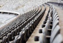 Security Overreach Ignites WNBA Backlash Empty stadium seats in curved rows