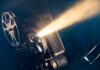 Buried Valor Resurfaces — Vietnam’s Ghost Unit Film projector casting a bright beam of light