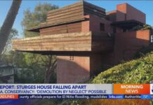 Report: Famous Frank Lloyd Wright home in L.A. is falling apart
