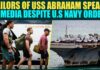Rust-Streaked Carrier Hides Grimmer Story ‘Don’t Speak To Media’: USS Lincoln Sailors RESTRICTED From Sharing Food Crisis, Life Aboard Warship