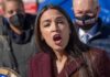 Who Pays? AOC’s Free College Hype, Massive Bill Looms Woman speaking passionately at an outdoor event