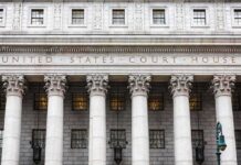 Five-Day Ballot Window Sparks Fury United States courthouse facade with Corinthian columns