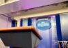14-Minute Meltdown: Trump Pulls the Plug Podium in White House press briefing room