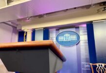 14-Minute Meltdown: Trump Pulls the Plug Podium in White House press briefing room