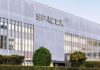 Starship’s Win – And The Puzzling Early Cutoff SpaceX headquarters exterior with large logo and windows